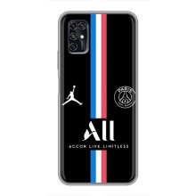 Чехлы PSG для ZTE Blade V2020 Smart (AlphaPrint) (футболка ПСЖ)