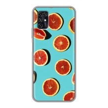 Чехлы с Фруктами для ZTE Blade V2020 Smart (VPrint) (Грейпфрут)