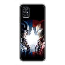 Чехлы с героями Марвел ZTE Blade V2020 Smart (VPrint)