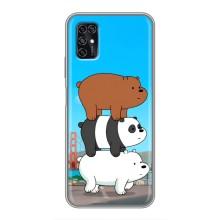 Чехлы с Пандами на ZTE Blade V2020 Smart – Друзья