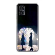 Чехлы с принтом Уэнсдей на ZTE Blade V2020 Smart – Уэнсдей и Энди