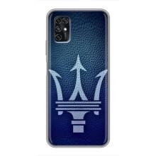 Чехлы с тематикой "Крутые машины" на ZTE Blade V2020 Smart – Лого Maserati