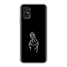 Чехлы (Знак сердечка) на ZTE Blade V2020 Smart – Знак Сердечка