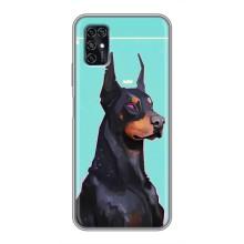 Чохол ДОБЕРМАН  для ZTE Blade V2020 Smart – Король доберман