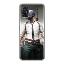 Чехол PUBG для ЗТЕ Блэйд В2020 Смарт (AlphaPrint) (Пабг мен)