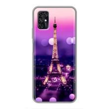 Чехол с Эйфелевой башней на ZTE Blade V2020 Smart – Париж башня