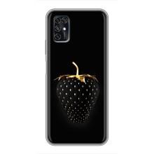 Чехол с изображением  вкусной еды для ZTE Blade V2020 Smart – Чёрная клубника