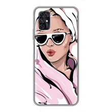 Чехол с картинкой Модные Девчонки ZTE Blade V2020 Smart (Девушка в халате)