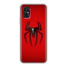 Чехол Супергерой Человека Паука на ZTE Blade V2020 Smart – Паук марвел