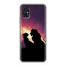 Чохол Король лев на ZTE Blade V2020 Smart – Сімба і Налу