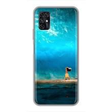 Чохол з мультфільмом Ваяна ZTE Blade V2020 Smart – Моана