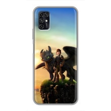 Чохол з принтом дракон Беззубик ZTE Blade V2020 Smart – Мультфільм про дракона