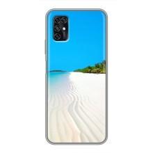 Летний Чехол на ZTE Blade V2020 Smart – Море песок