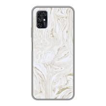 Мраморний чехол на ZTE Blade V2020 Smart (VPrint) (Білий мрамор)