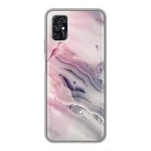 Мраморний чехол на ZTE Blade V2020 Smart (VPrint) (Пурпурний Мрамор)