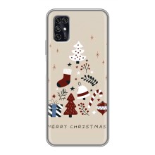 Різдвяні Чохли для ZTE Blade V2020 Smart (VPrint) (Merry Christmas)