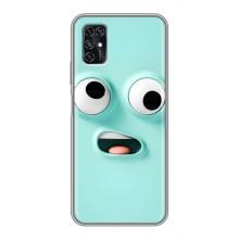 Силиконовые Чехлы (смешные стикеры) для ZTE Blade V2020 Smart – мордочка