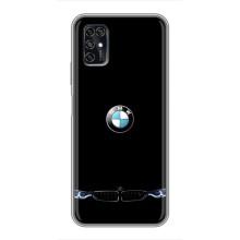 Силіконовий бампер з картинкою машини на ZTE Blade V2020 Smart – Чорний BMW