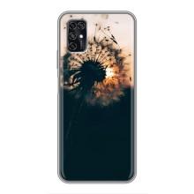 Силиконовый Чехол с одуванчиками на ZTE Blade V2020 Smart – Красивый одуванчик