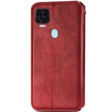 Шкіряний чохол-книжка GETMAN Cubic (PU) для ZTE Blade v2020 – Червоний