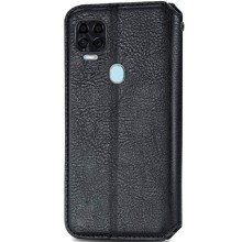 Шкіряний чохол-книжка GETMAN Cubic (PU) для ZTE Blade v2020 – Чорний