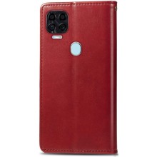 Шкіряний чохол-книжка GETMAN Gallant (PU) для ZTE Blade v2020 – Червоний