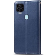 Шкіряний чохол-книжка GETMAN Gallant (PU) для ZTE Blade v2020 – Синій