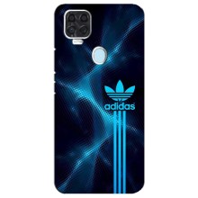 Чохли Адидас для ZTE Blade V2020 (AlphaPrint) (Синій Адідас)