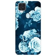 Чехлы (ART) Цветы на ZTE Blade V2020 (VPrint) (Блактині бутони)