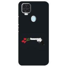 Чехлы (ART) Цветы на ZTE Blade V2020 (VPrint) (Неочікувані квіти)