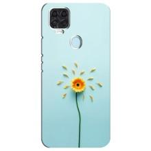 Чохли з квітами для ZTE Blade V2020 (VPrint) (Жовта квітка)