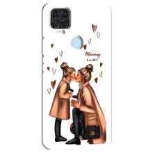 Чохол з друком для ZTE Blade V2020 - (Мама з дитинкою) (AlphaPrint) (Донька і мама)