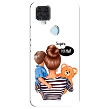 Чохол з друком для ZTE Blade V2020 - (Мама з дитинкою) (AlphaPrint) (Мама з синочком)
