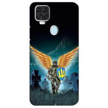 Чехлы с картинкой ЗСУ для ZTE Blade V2020 (AlphaPrint) (Солдат ЗСУ)