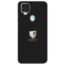 Чохол Майнкрафт на ZTE Blade V2020 (AlphaPrint) Minecraft (Овечка Майнкрафт)