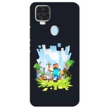 Чохол Майнкрафт на ZTE Blade V2020 (AlphaPrint) Minecraft (персонажі Minecraft)