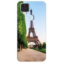 Чохол Ейфелева Вежа ZTE Blade V2020 - (AlphaPrint) (Дорога до Парижу)