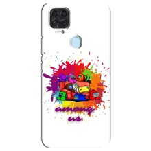 Чохли Амонг Ас для ZTE Blade V2020 (AlphaPrint) (Яскравий АмонгАс)