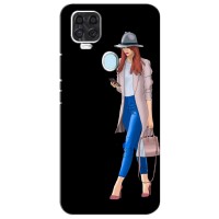Чехол с картинкой Модные Девчонки ZTE Blade V2020 – Девушка со смартфоном
