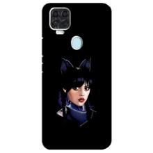 Чохли Венсдей на ZTE Blade V2020 Уенсдей (AlphaPrint) (серйозна Венздей)