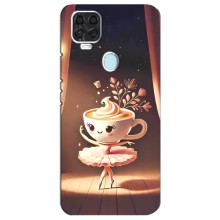 Чохол з мемом Тралалело тралала на ZTE Blade V2020 (Балерина капучина)