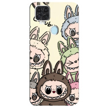 Чохол з Лабубу на ZTE Blade V2020 (Колаж Лабубу)