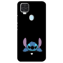 Чохол з принтом Стіч на ZTE Blade V2020 (Стіч на чорному)