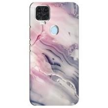 Мраморний чехол на ZTE Blade V2020 (VPrint) (Пурпурний Мрамор)