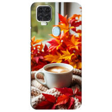 Чохол з унікальним дизайном 'Осінь з кавою' для ZTE Blade V2020