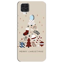 Різдвяні Чохли для ZTE Blade V2020 (VPrint) (Merry Christmas)