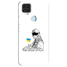 Захисні чохли (Призрак Киева) для ZTE Blade V2020 (AlphaPrint) (Льотчик Києва)