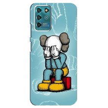 Чохли для ZTE Blade V30 Vita - Bearbrick Louis Vuitton (PREMIUMPrint) (Плач Bearbrick)