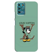 Чохли Луі Вітон для ZTE Blade V30 Vita (AlphaPrint - LOUIS VUITTON) (Міккі Маус LV)