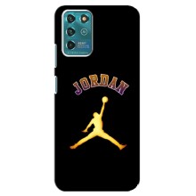 Чехлы для ZTE Blade V30 Vita - с картинкой JORDAN (AlphaPrint) (Jordan Gold)